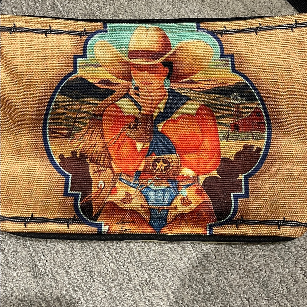 El Paso Saddle Company Tapestry Tote Bag